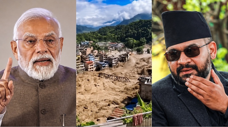 नेपाल में बाढ़: प्रधानमंत्री मोदी ने बलेंद्र शाह से बात की, भारत की ओर से हर संभव मदद की पेशकश की