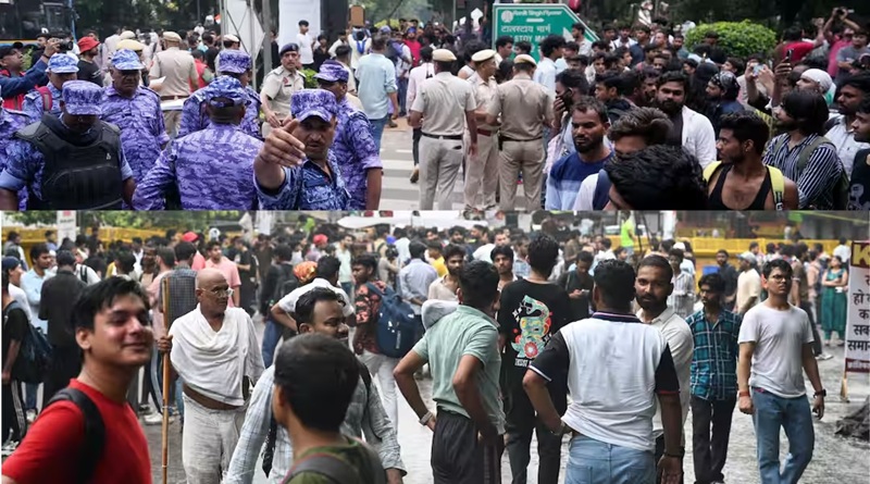 'शर्म करो': मुख्य चुनाव आयोग के विरोध प्रदर्शन के दौरान हुई 'यौन हिंसा' के खिलाफ महिला समूहों ने दिल्ली पुलिस मुख्यालय तक मार्च निकाला